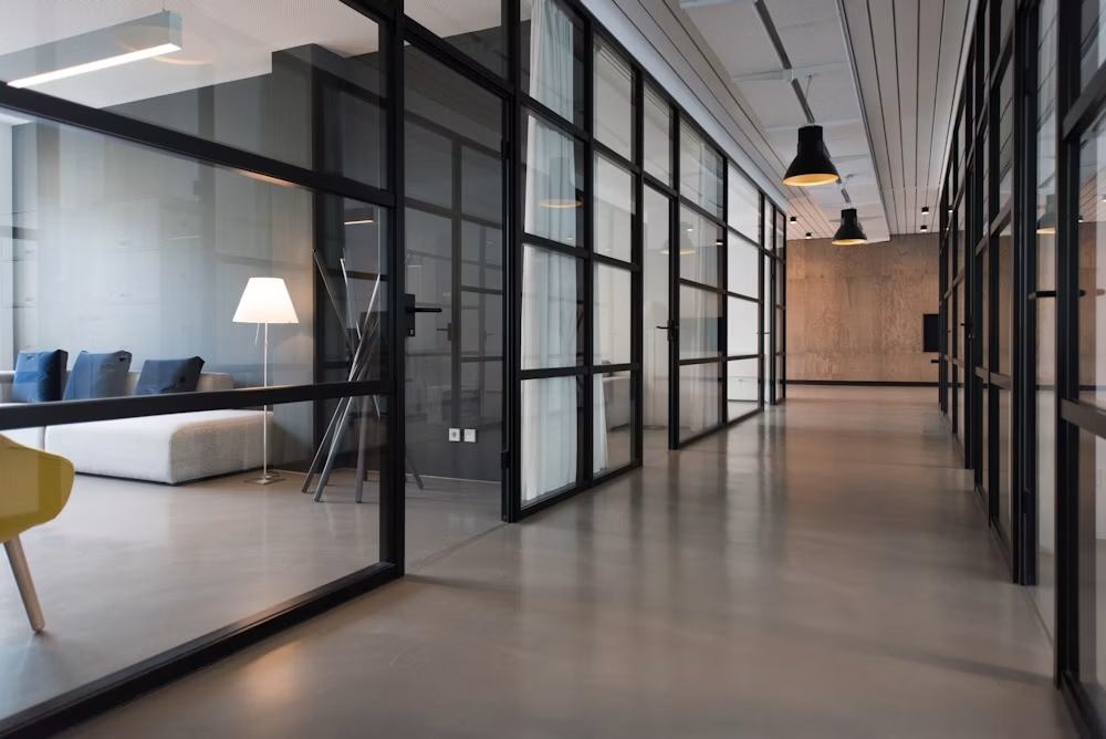 Commercial office corridor